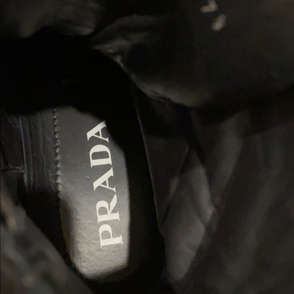 Prada Nylon Combat Boots Sold Out size 7 Excellent - Picture 11 of 16